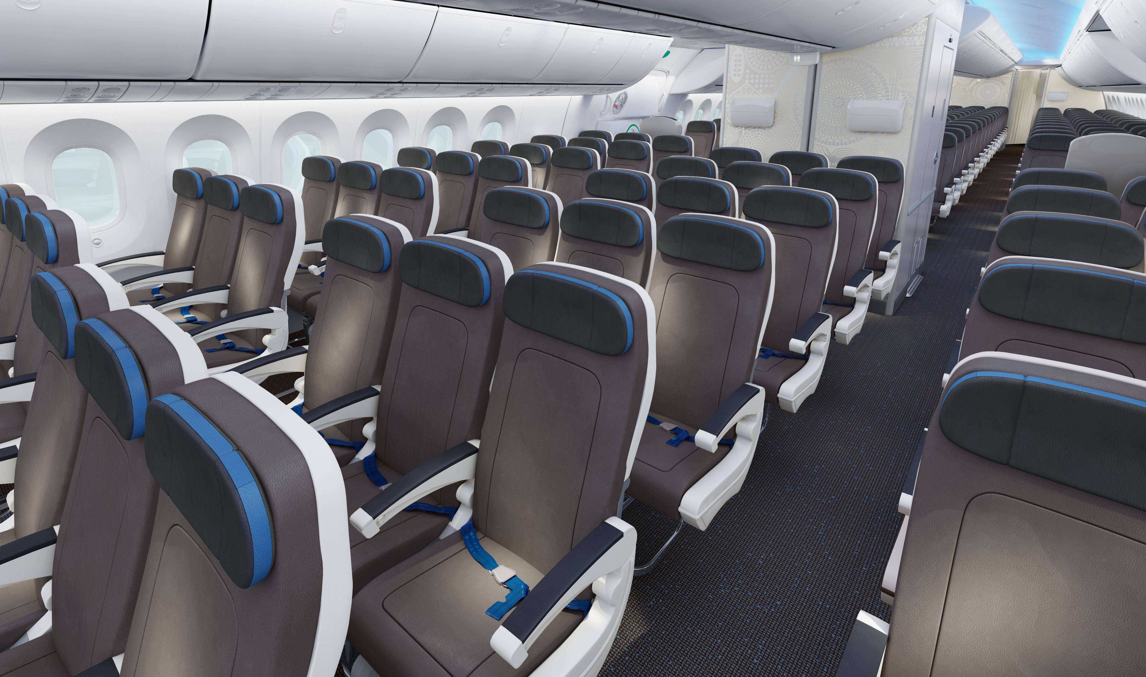✈ самолет boeing 787 dreamliner: нумерация мест салона, схема посадочных мест, лучшие места