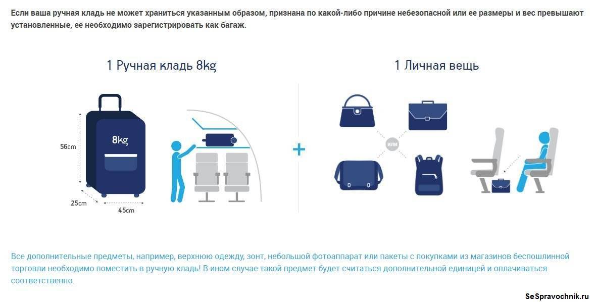 Ryanair: ручная кладь. размеры, вес и правила провоза багажа |