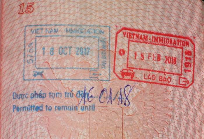 Визы во вьетнам для россиян