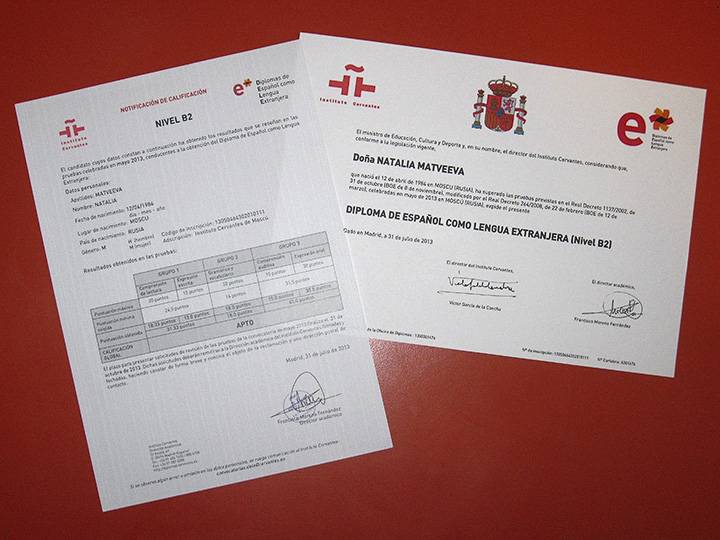 Dele - экзамен на сертификат знания испанского языка - все об испании