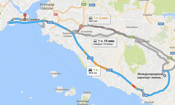 Из нового аэропорта стамбула до султанахмет: как добраться до центра на автобусе