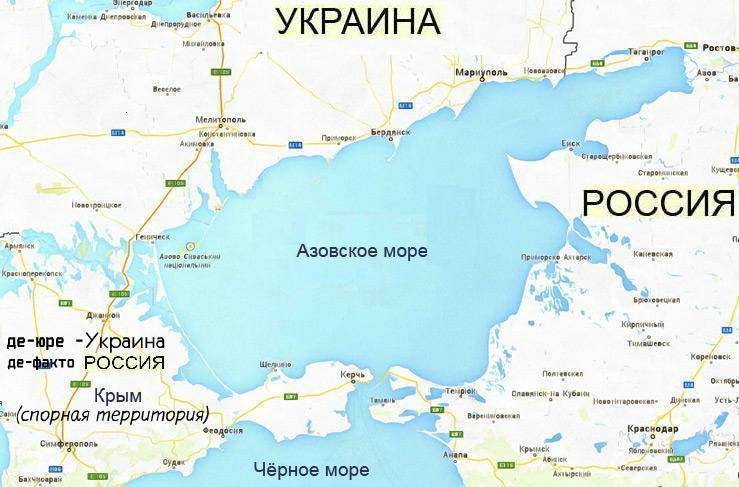 Карта побережья азовского моря: где лучше отдыхать