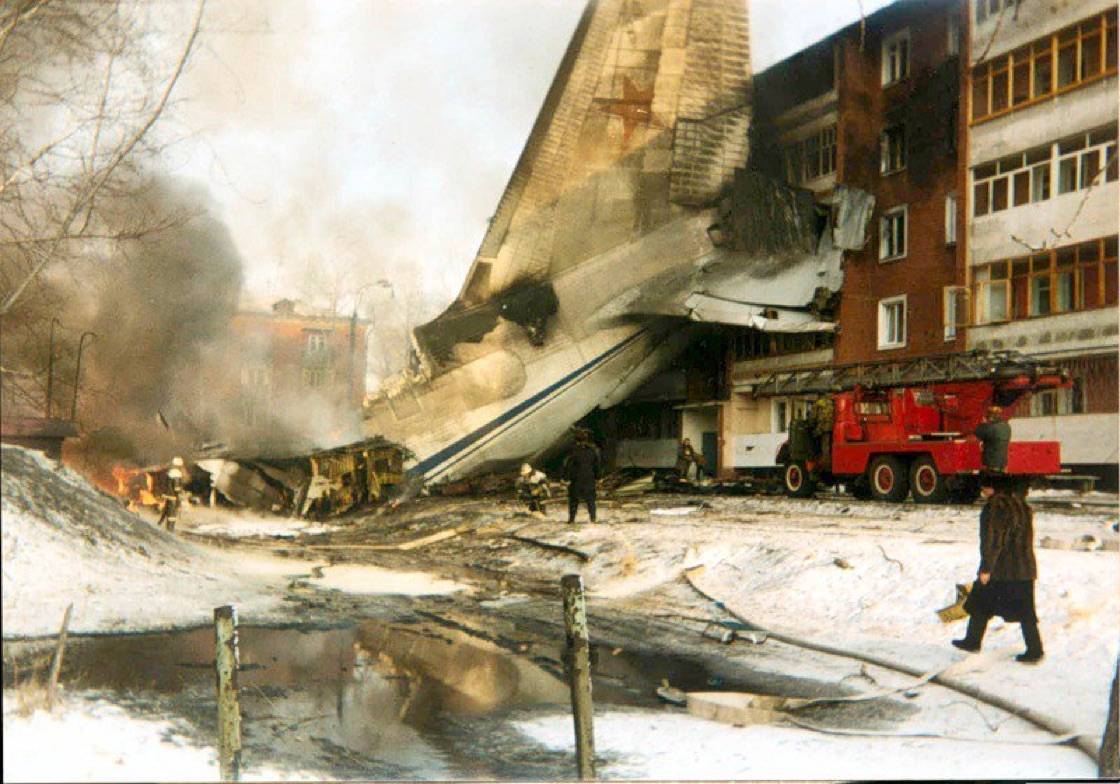 Катастрофа ан-124 в иркутске: как «руслан» рухнул на жилые дома »