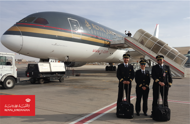 Национальная авиакомпания иордании «royal jordanian airlines»