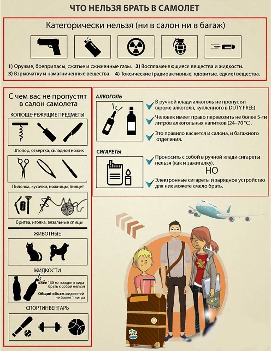 Можно ли брать еду в самолет: разрешенные и запрещенные продукты, правила