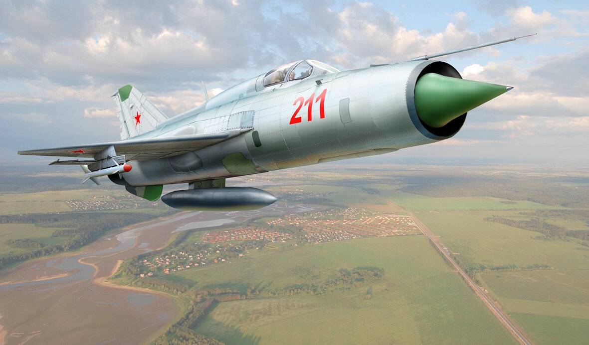 Миг-21 — самый распространенный сверхзвуковой самолет в истории