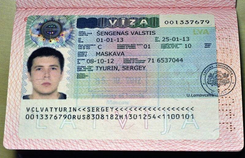 Оформление визы в латвию для россиян - документы и стоимость