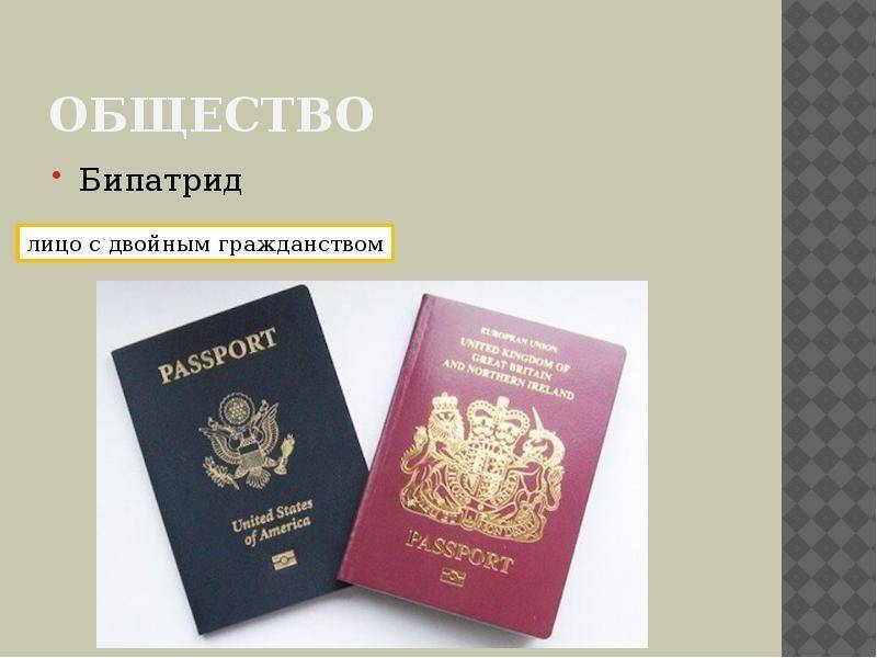 Двойное гражданство в рф