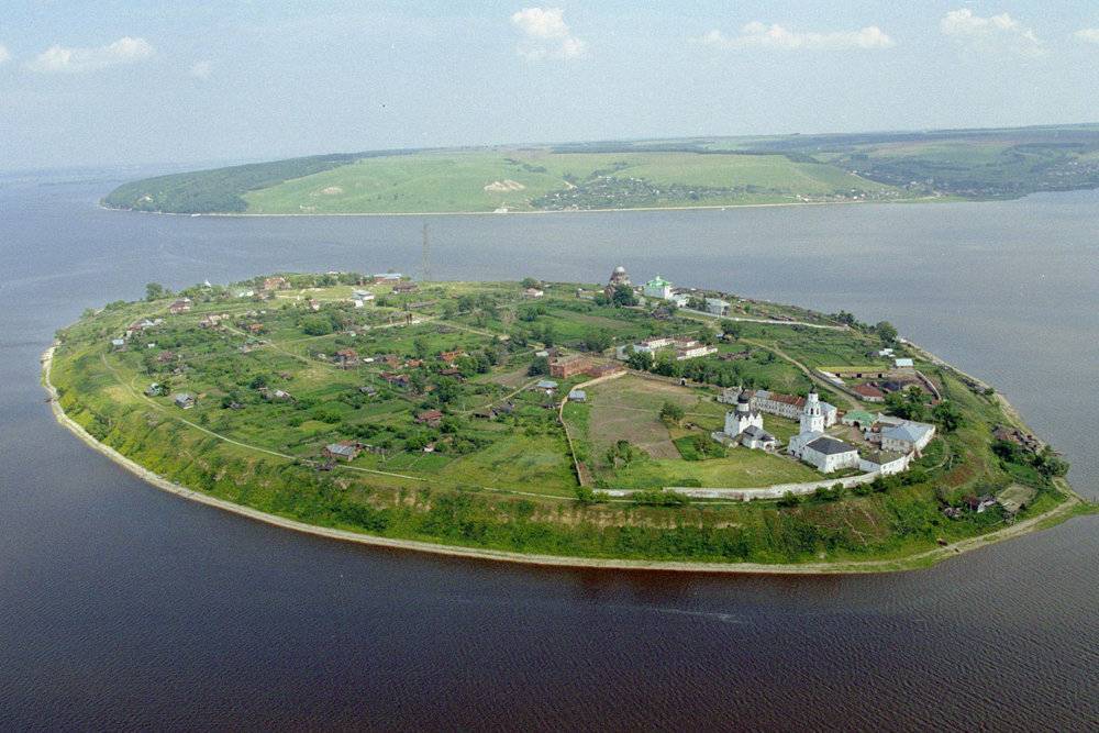 История острова-града свияжск