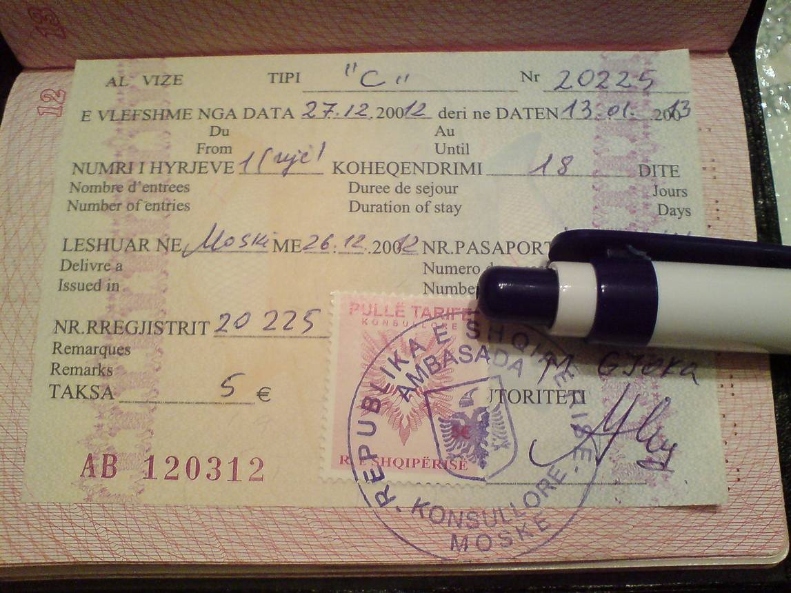 Нужна ли виза в албанию для россиян в 2023 году