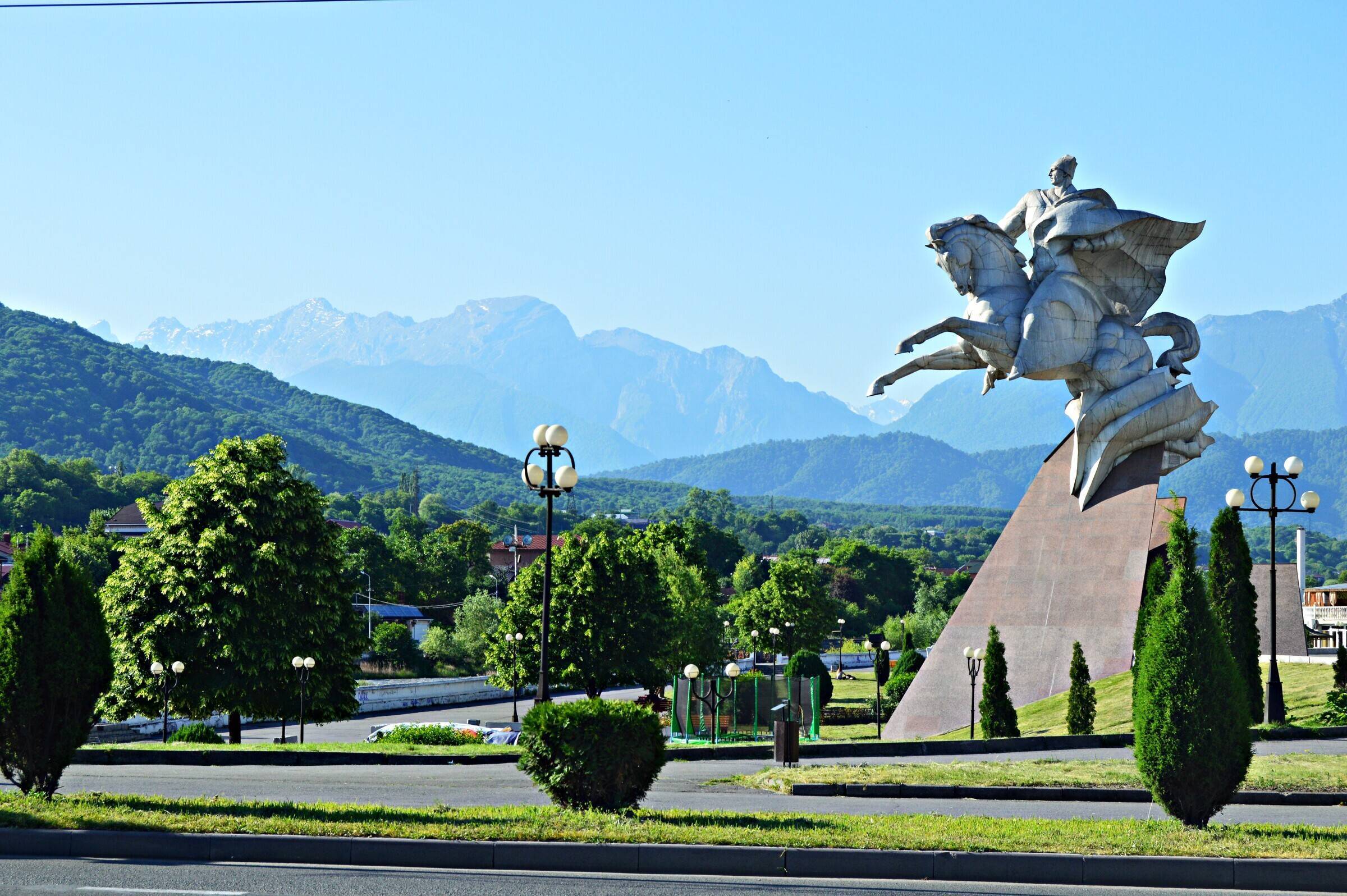 владикавказ город и горы