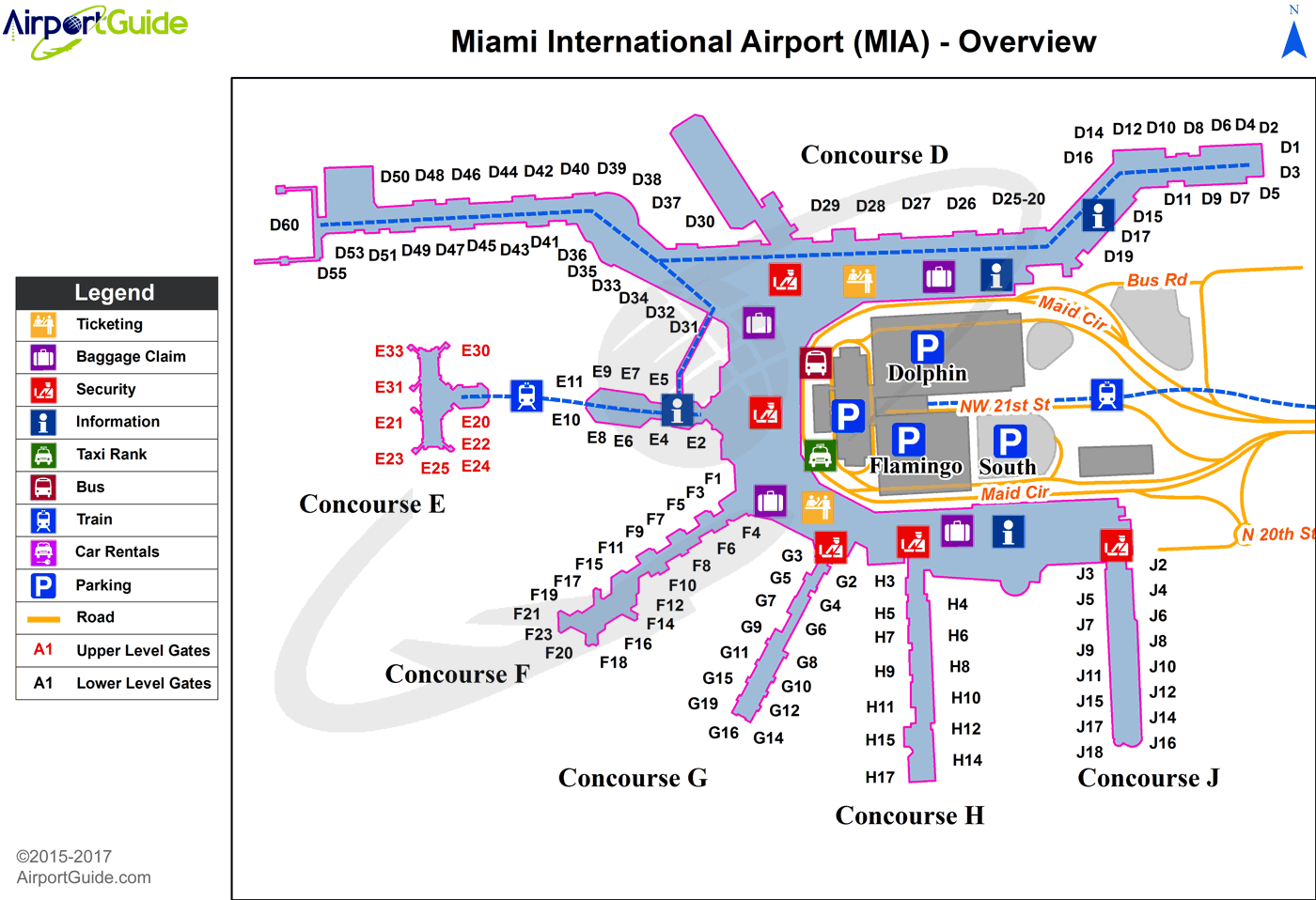 Аэропорт майами (miami international airport) — mia