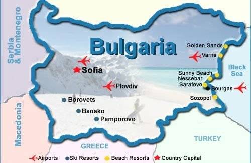 Аэропорты болгарии и их расположение alllines.ru