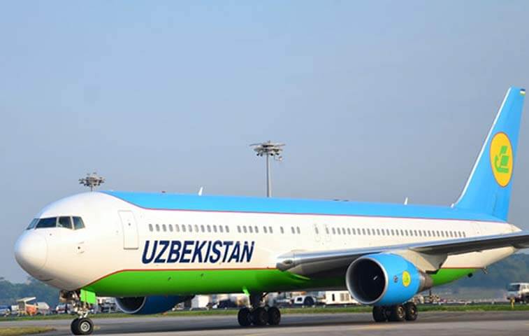 Авиасообщение в узбекистане