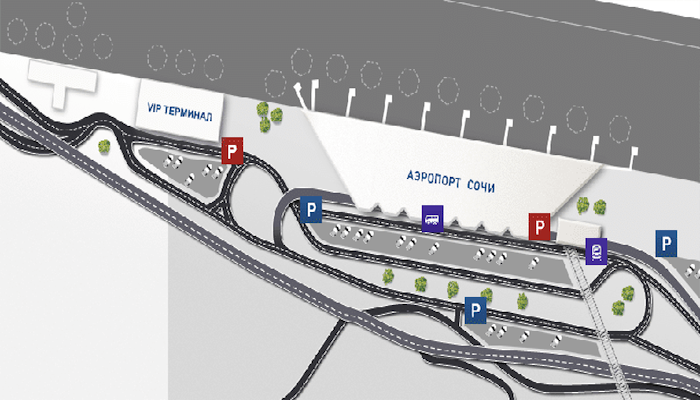 Карта аэропорта сочи внутри