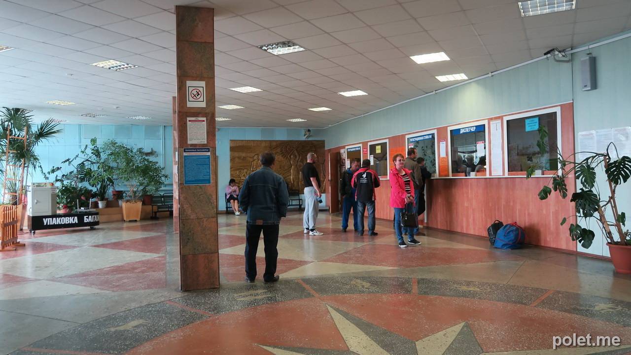Региональный аэропорт Полярный в городе Удачный (Якутия)