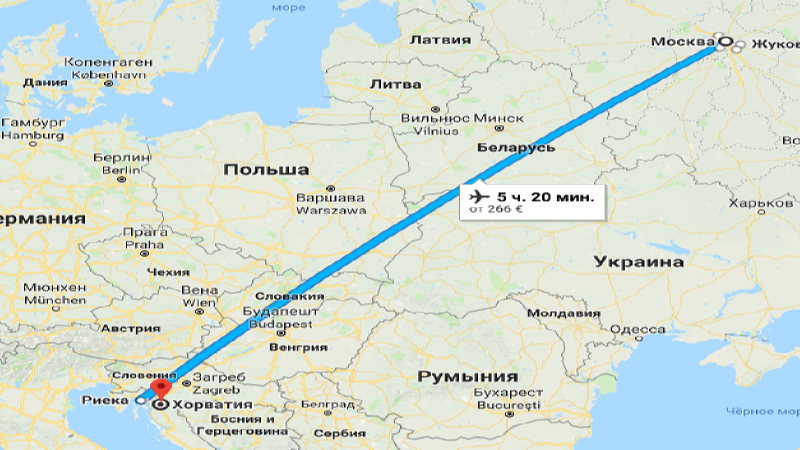 Как сейчас летают самолеты в калининград из москвы, спб и других регионов рф