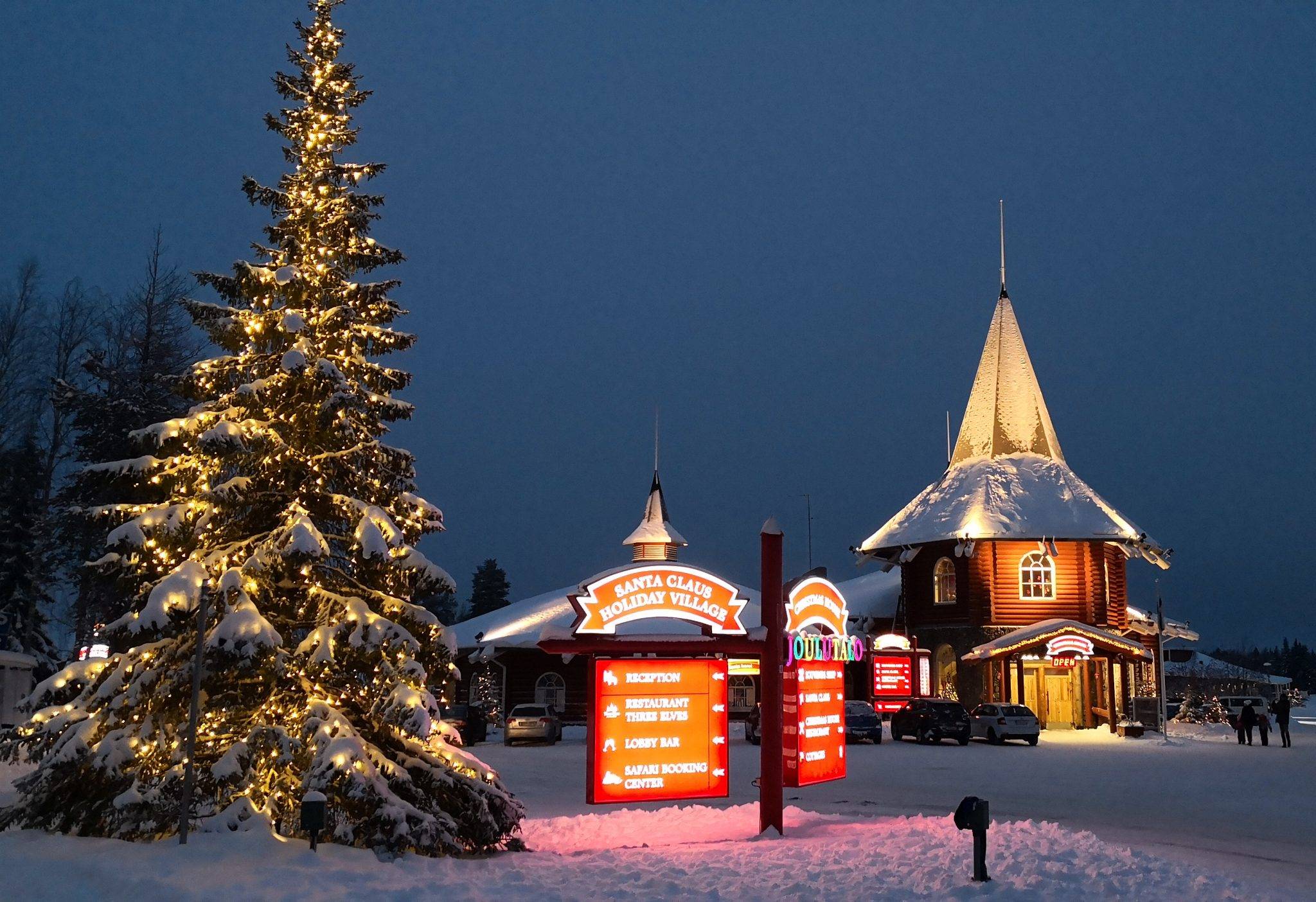Рованиеми. Рованиеми деревня Санта Клауса. Резиденция Санта Клауса в Финляндии. Лапландия деревня Санта Клауса. Резиденция йоулупукки в Финляндии.