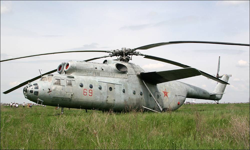 Вертолет ми-6. фото. характеристики. история.