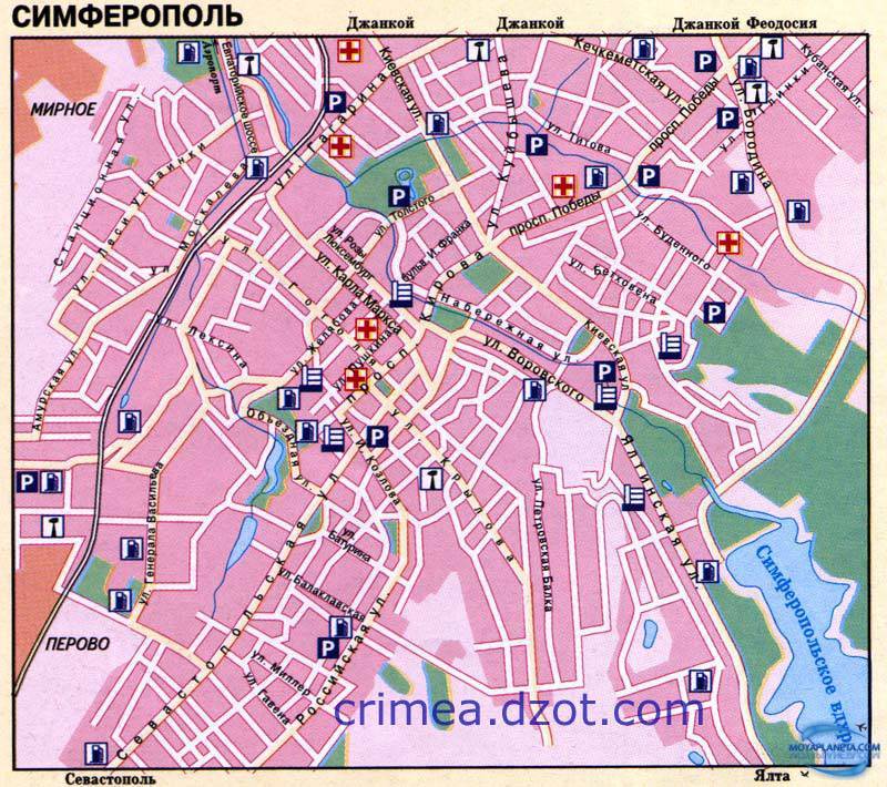 Карта транспорта симферополь онлайн в реальном