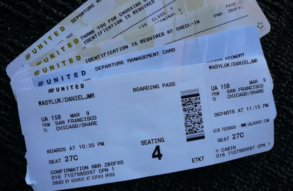 билет на самолет в usa