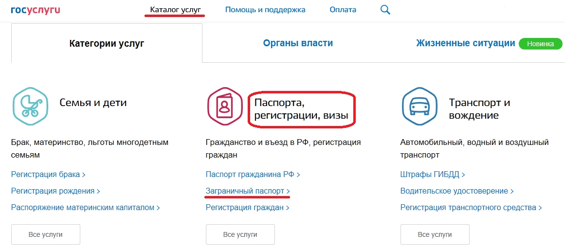 Загранпаспорт через госуслуги - как оформить загранпаспорт нового образца онлайн