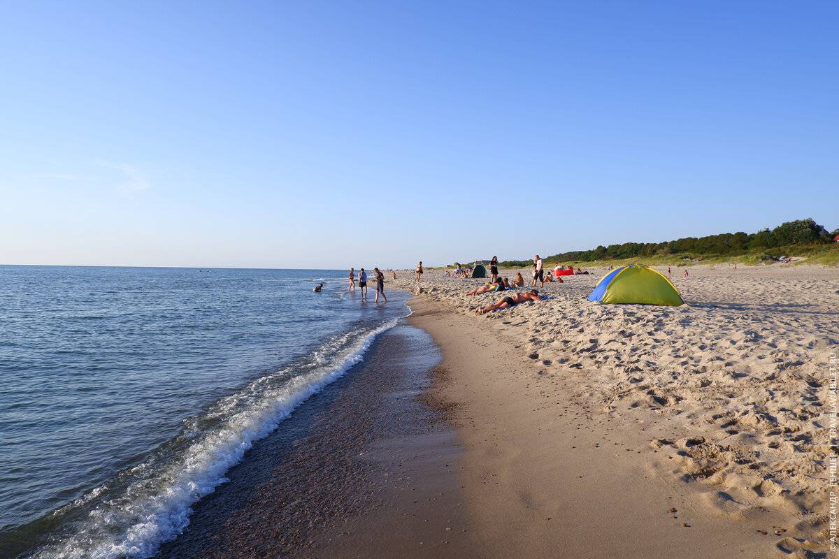 Топ-8 пляжей калининграда и калининградской области (фото)