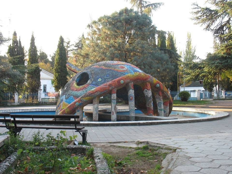 приморский парк в алуште