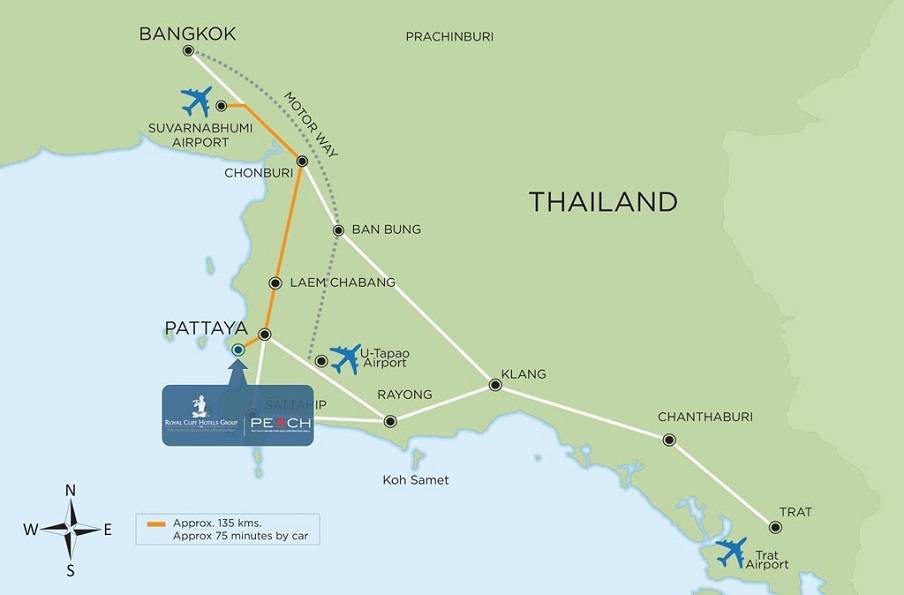 Аэропорты в таиланде: описание, расположение, маршруты на карте