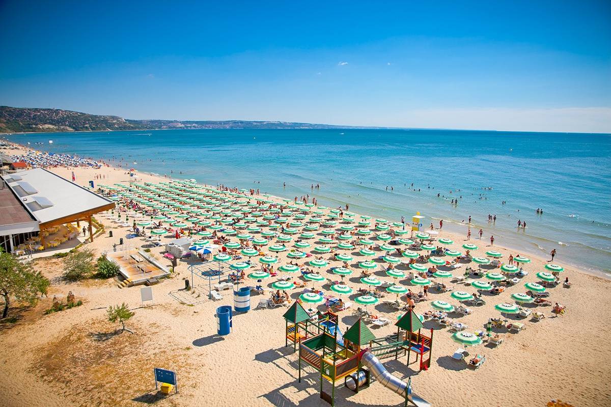 Золотые Пески — популярный молодой курорт Болгарии