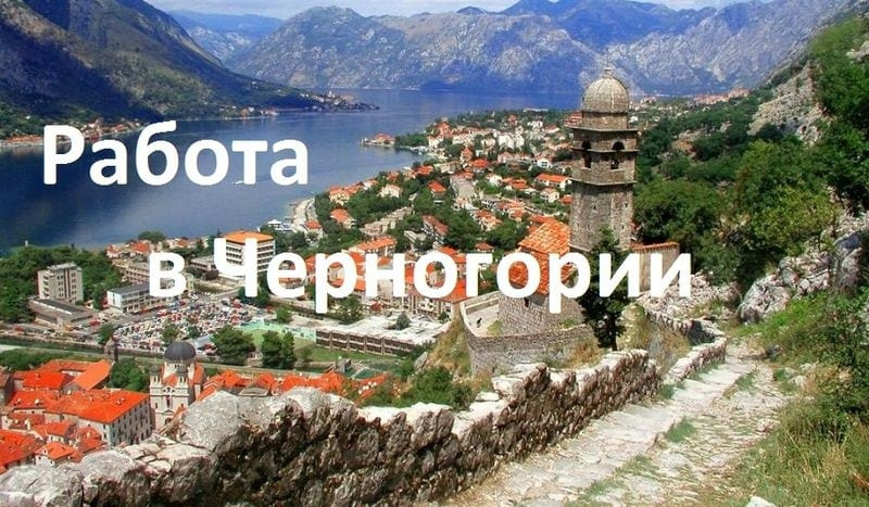 Работа в черногории для русских и украинцев в 2023 году