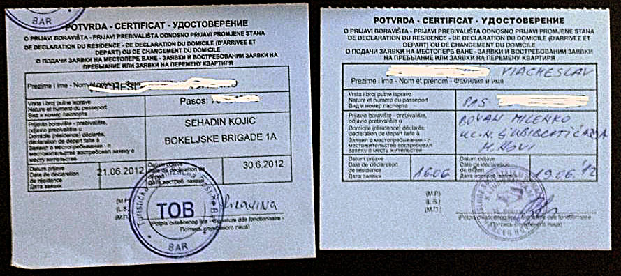 Виза в черногорию для россиян в 2023 году: самостоятельное заполнение