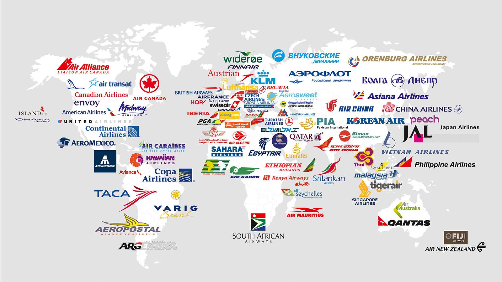 Самые лучшие авиакомпании в мире: список крупнейших авиакомпаний