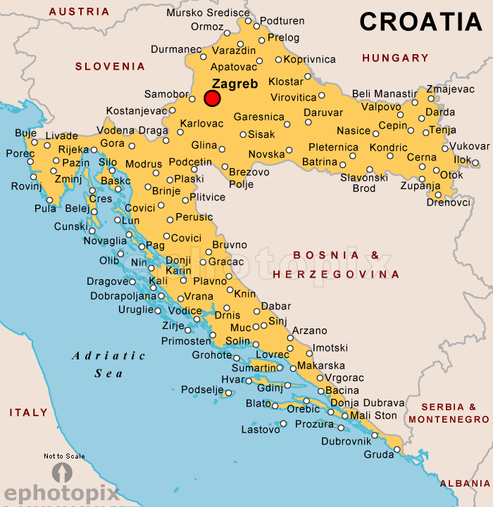 Аэропорты в хорватии