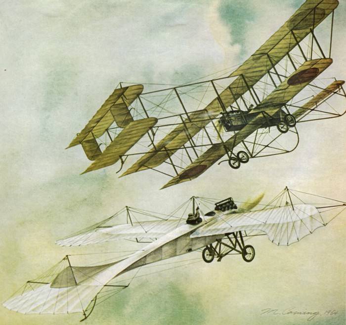 Первые самолеты в мире: история, создатели, полеты