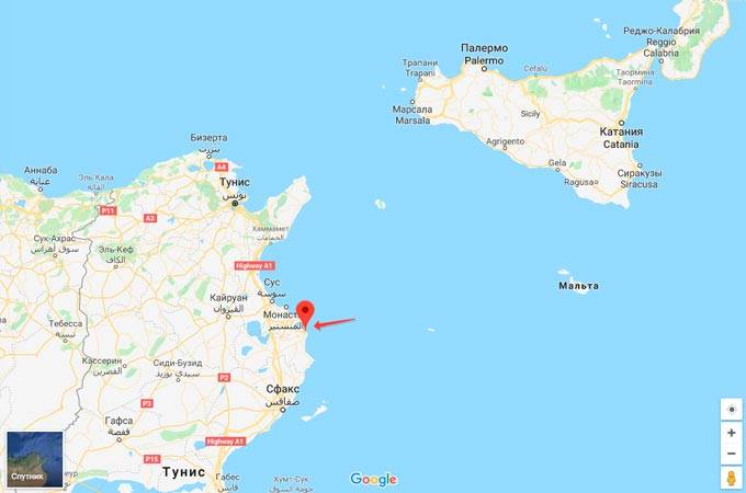 Курорты туниса от а до я