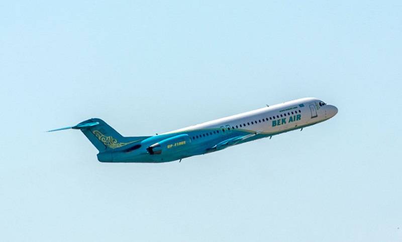 Казахстанская авиакомпания bek air
