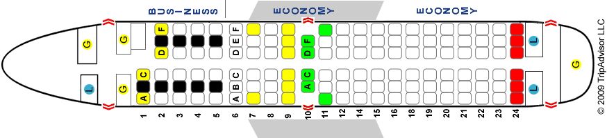 Боинг 737 300 схема посадочных мест аэрофлот