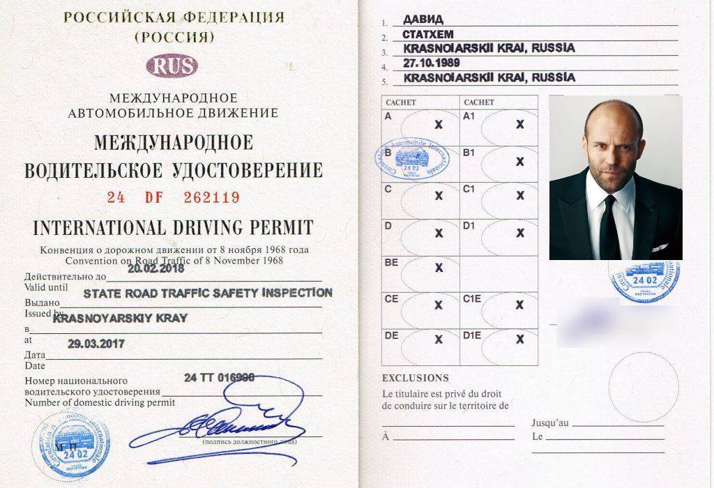 Международные водительские права образца 2021 года: как получить, как выглядят и их фото
