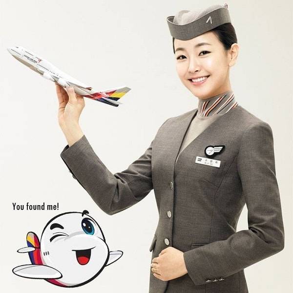 Южнокорейская авиакомпания «Asiana airlines» и её особенности