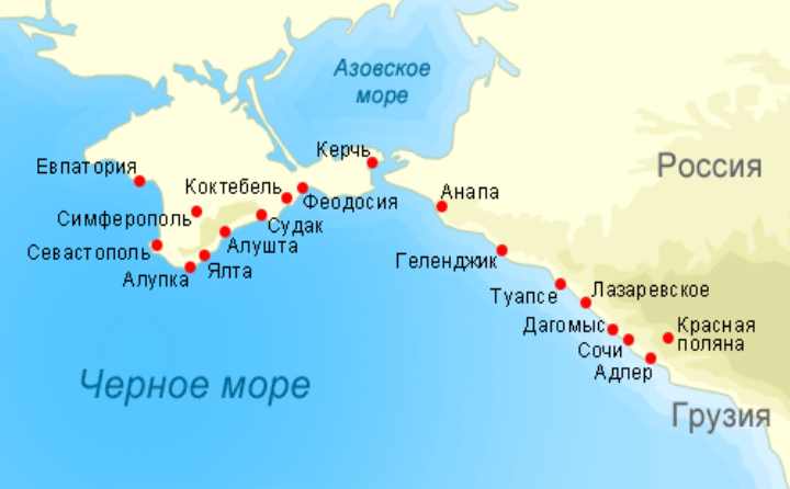 Карта анапы с улицами и номерами домов. карты анапы для смартфонов — туристер.ру