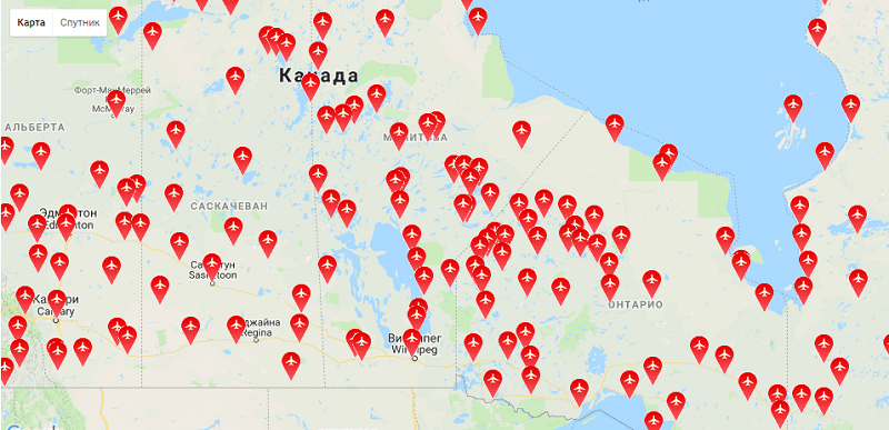 Список международных аэропортов в канаде - frwiki.wiki