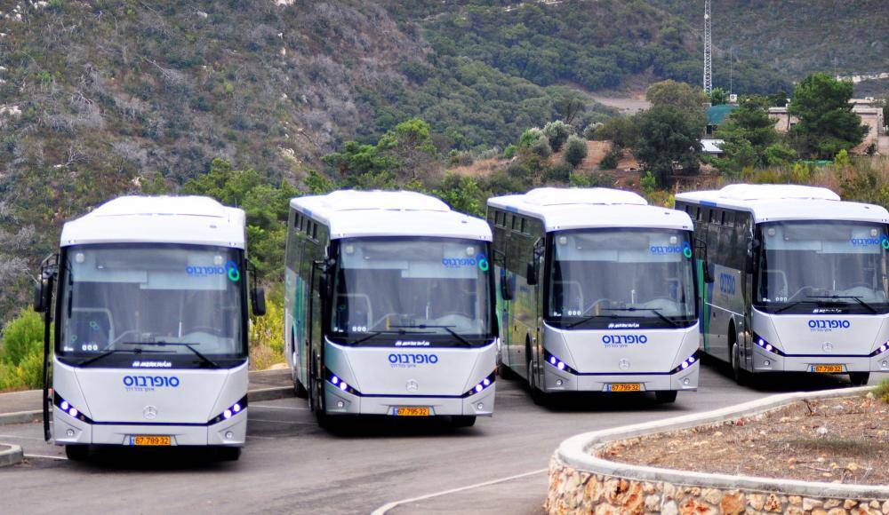 Общественный транспорт в израиле