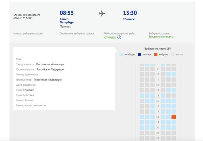 Регистрация на самолет: за сколько заканчивается, когда начинается, особенности онлайн-регистрации, пошаговая инструкция