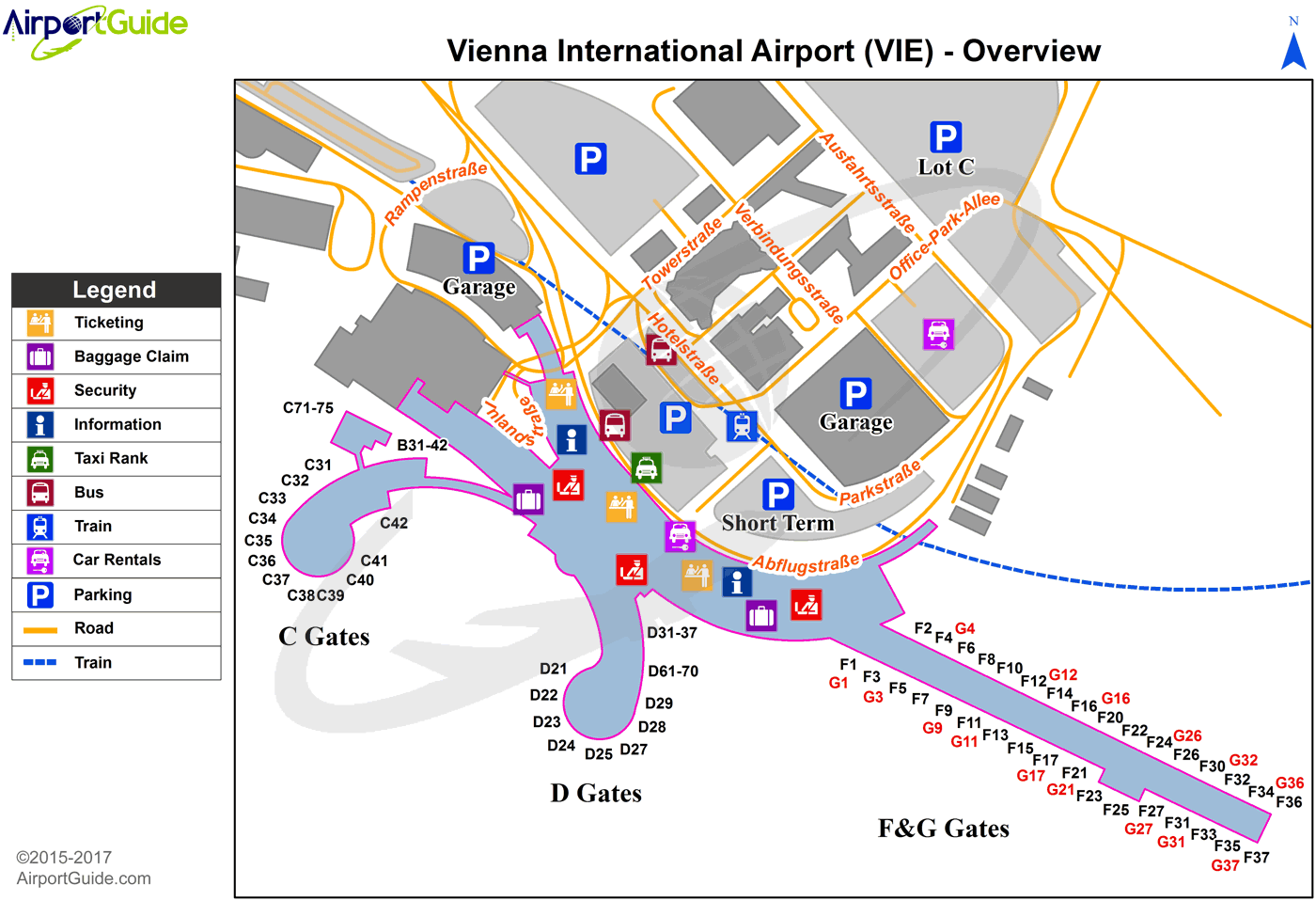 Где находится аэропорт Вена Швехат (Vienna International Airport)