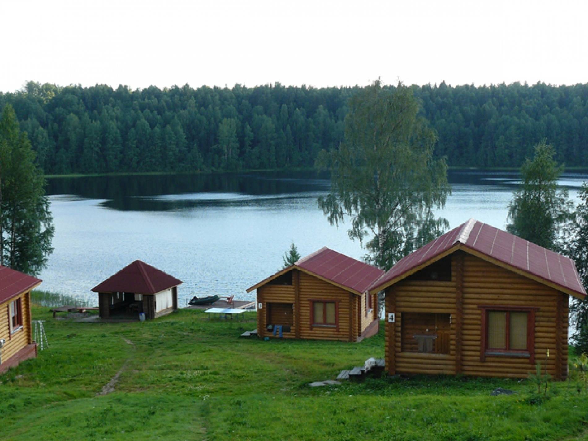 Дом у озера самара