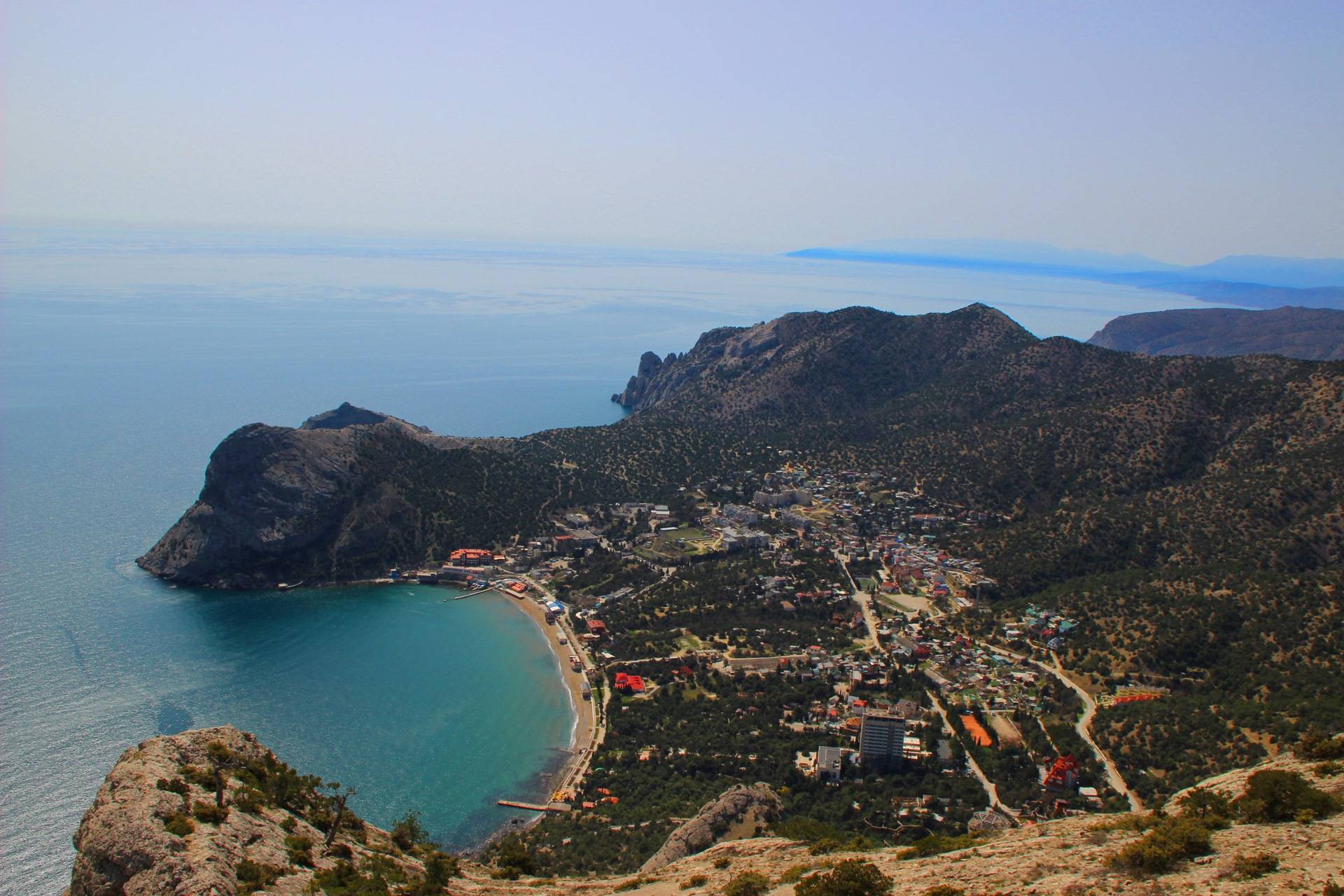Поселок новый свет, маленькая европа в крыму