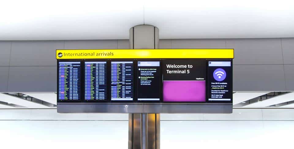 Аэропорт хитроу лондон онлайн-табло вылета