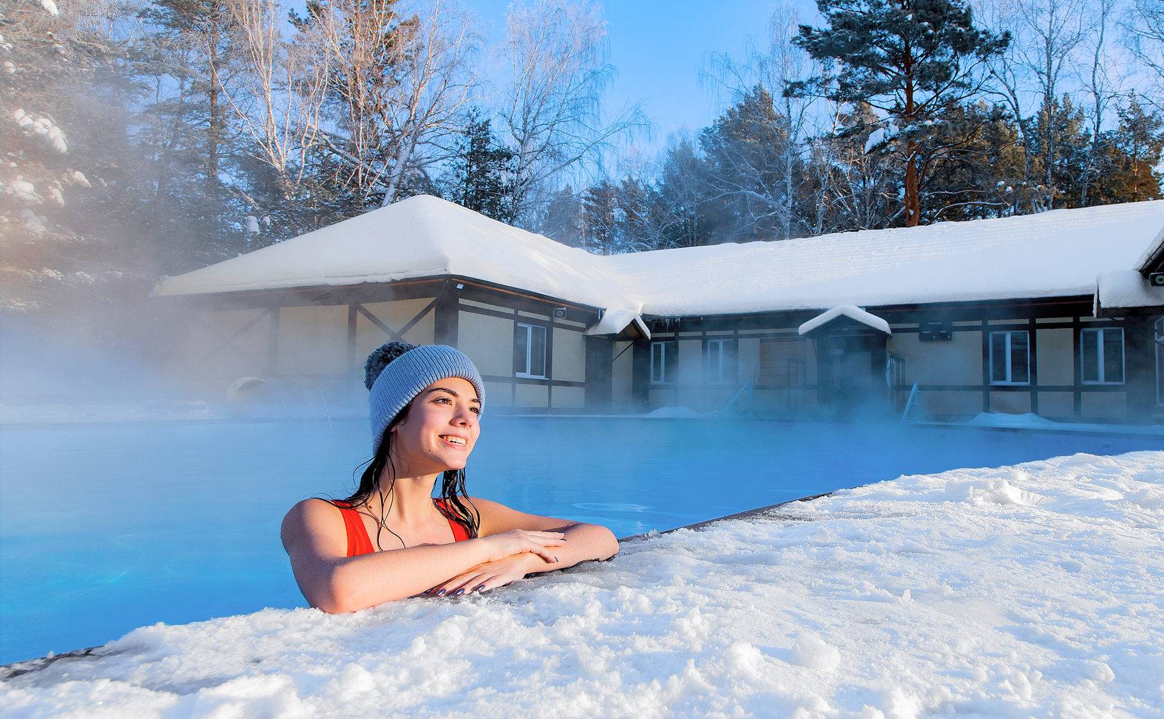 Российские термальные курорты зимой: от тюмени до адыгеи
