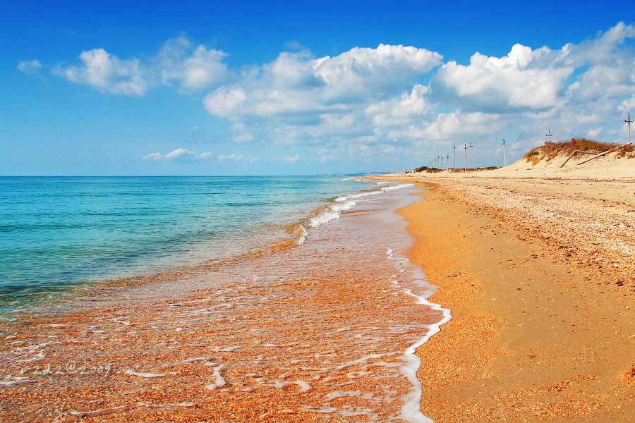 Дикие пляжи краснодарского края на берегу черного и азовского моря - южные дела